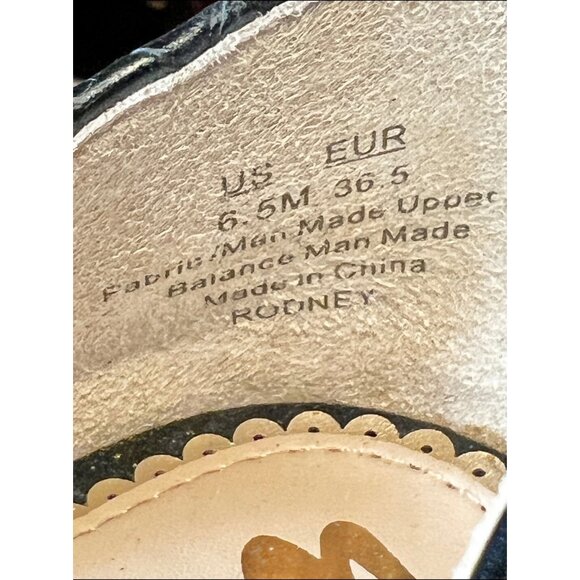 Sam Edelman Rodney Womens 6.5M Floral Embroidered Pointed Toe Flats D'Orsay Lace - Picture 11 of 12